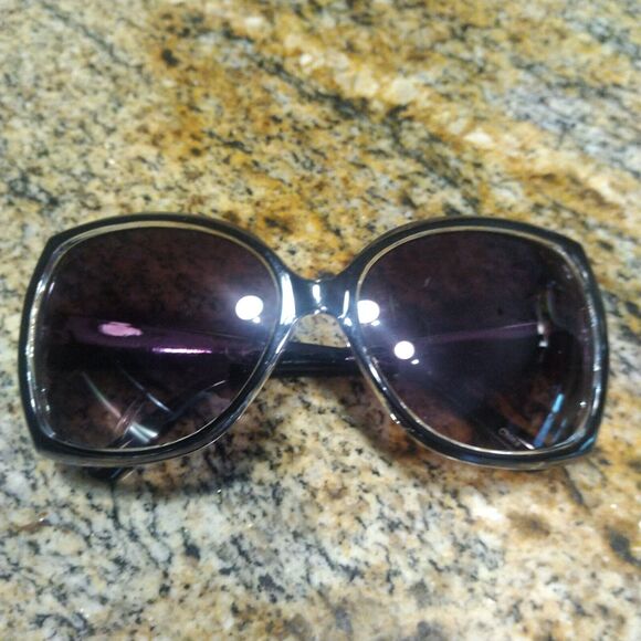 Jessica Simpson Oversized Sunglasses Black, Chrome J5234 OX - IOJSOP0927-R - Picture 1 of 10